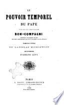 Le pouvoir temporel du pape