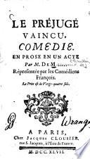 Le préjugé vaincu