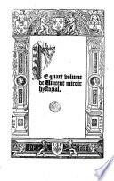 Le premier[-cinquiesme! volume de Vincent Miroir hystorial