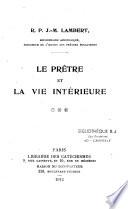 Le prêtre et la vie intérieure