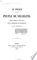 Le prince et le peuple de Neuchâtel