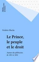 Le Prince, le peuple et le droit