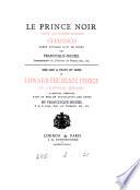Le Prince noir, poème, texte critique with an Engl