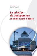 Le principe de transparence