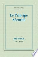 Le principe sécurité