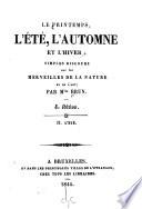 Le Printemps, l'ete, l'automne et l'hiver: L'Ete
