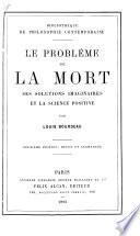 Le problème de la mort