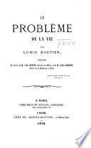Le problème de la vie