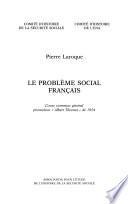 Le problème social français