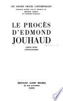 Le procès d'Edmond Jouhaud