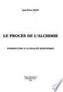Le procès de l'alchimie