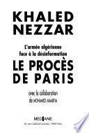 Le procès de Paris