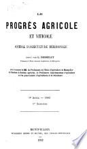 Le Progres agricole et viticole