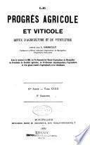 Le Progrès agricole et viticole