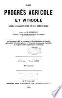 Le Progrès agricole et viticole