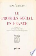 Le progrès social en France