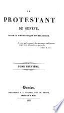 Le Protestant de Genève