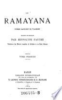 Le Ramayana, poème sanscrit
