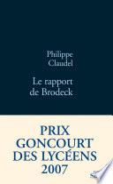 Le rapport de Brodeck