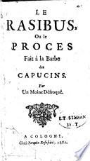 Le rasibus, ou le proces fait à la barbe des capucins