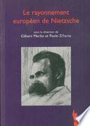 Le rayonnement européen de Nietzsche