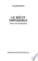 Le récit impossible