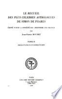 Le Recueil des plus célèbres astrologues