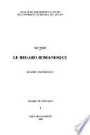 Le regard romanesque