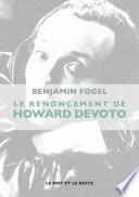 Le Renoncement d'Howard Devoto