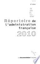Le Répertoire de l'administration française