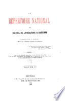 Le Répertoire national