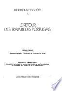 Le retour des travailleurs Portugais