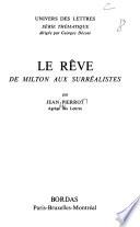 Le rêve, de Milton aux surréalistes