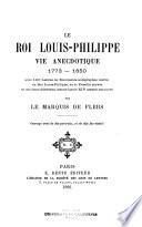 Le roi Louis-Philippe