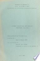 Le roman d'autocritique ouest-africain francophone (1960-1975)