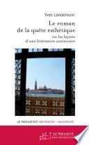 Le roman de la quête esthétique