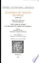 Le Roman de Tristan en prose