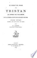 Le roman en prose de Tristan