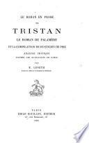 Le roman en prose de Tristan