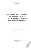 Le roman et les races en Afrique du Sud