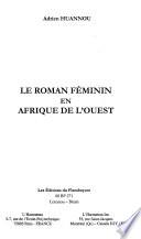 Le roman féminin en Afrique de l'Ouest