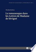 Le romanesque dans les lettres de Madame de Sévigné