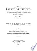 Le romantisme français