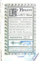 Le rosaire de la Bienheureuse Vierge Marie