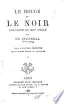 Le rouge et le noir