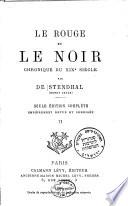 Le rouge et le noir