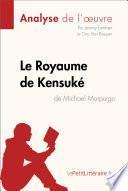 Le Royaume de Kensuké de Michael Morpurgo (Analyse de l'oeuvre)