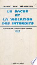Le sacré et la violation des interdits