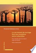 Le sacrement de mariage face aux mutations socio-culturelles