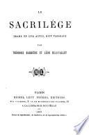 Le sacrilége